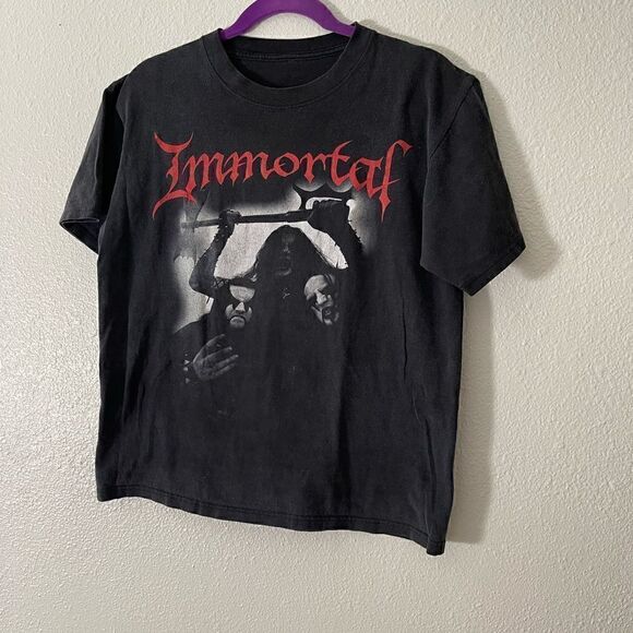 Vintage shirt INMORTAL BAND size small - Picture 6 of 9